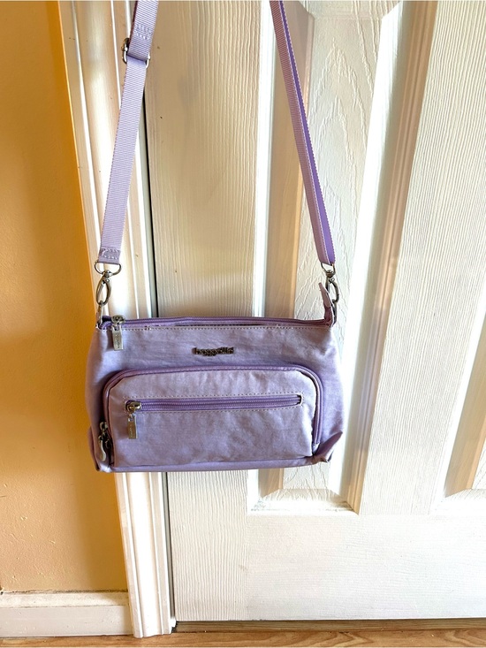 Baggallini Handbags - Baggallini Day to Day Lavender Crossbody Bag